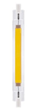 Lampadina LED in Vetro 8W  R7S Dimmerabile-Luce Calda 3000k
