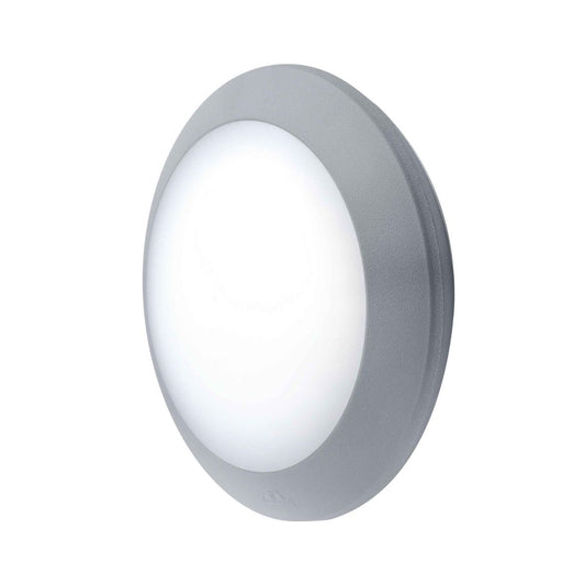 Plafoniera LED E27 IP66 (Berta) Opale - Fumagalli - Grigio