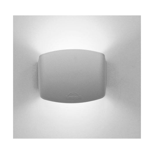 Applique da Parete 3.5w CCT (Abram 150) Grigio Esterno IP55 in Resina Fumagalli