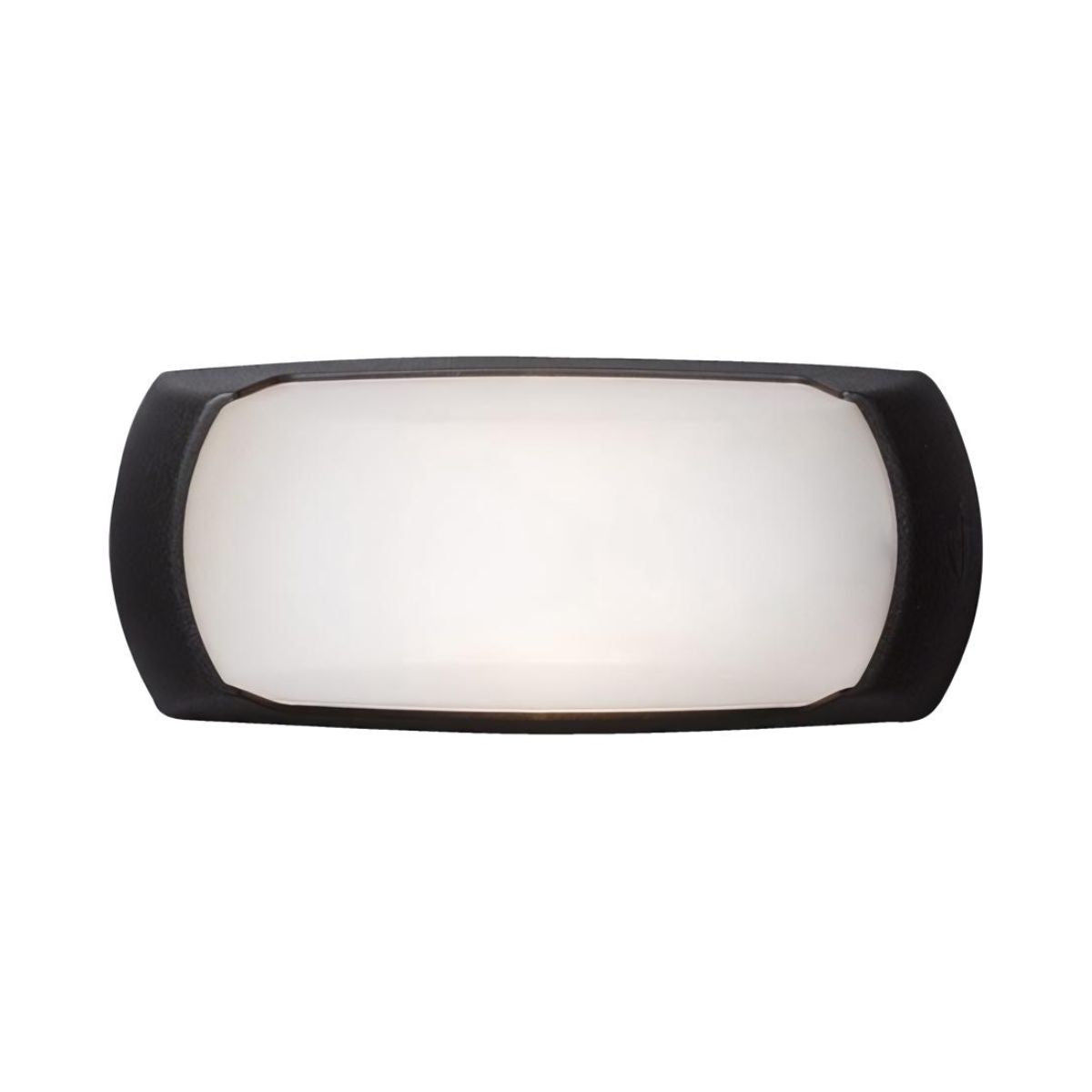 Applique Lampada da Parete Nero (Francy Op) Attacco E27 IP66 - Fumagalli