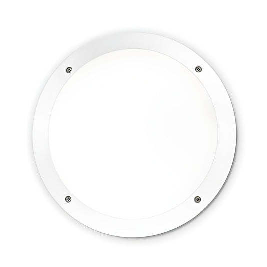 Plafoniera Rotonda da Esterno Resina (Lucia) IP66 - Fumagalli Bianco