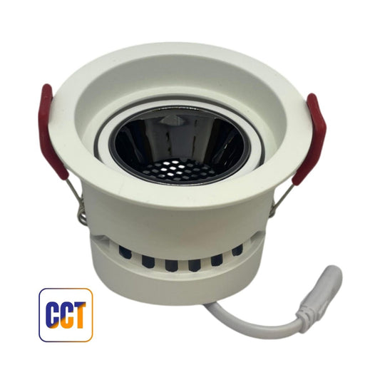 Faretto da Incasso COB 220V 6-9-12w Bianco 24° 1200lm/w - Olizon