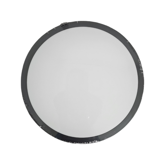 Plafoniera LED YISHA 40W 3 CCT D.280 NERO IP65