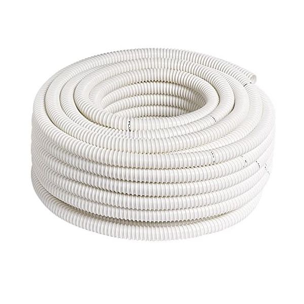 Tubo Corrugato BIANCO Ø 25 - 50m - EuroNorm