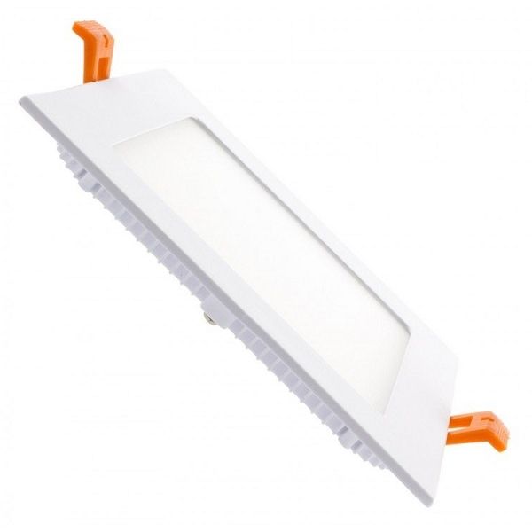 Pannello LED Slim 18w Quadrato da Incasso - con Trasformatore-Luce Fredda 6000k
