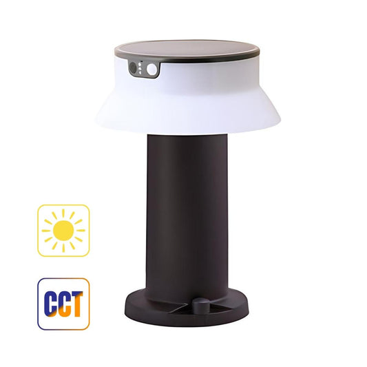 Palo da Terra CCT solare sensore di movimento (Felice 400)-NERO-Fumagalli