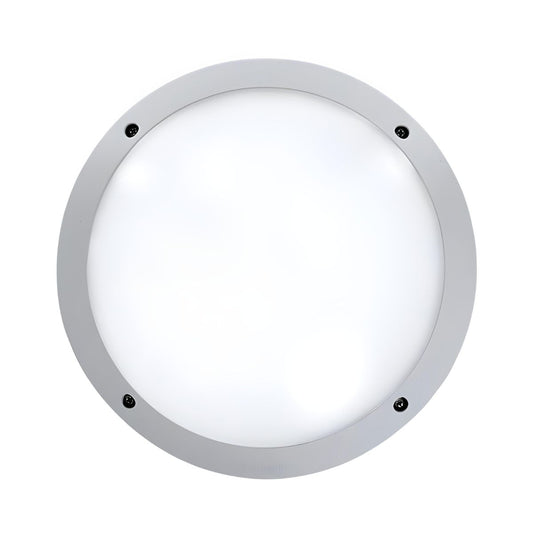 Plafoniera Rotonda da Esterno Resina (Lucia) IP66 - Fumagalli Grigio
