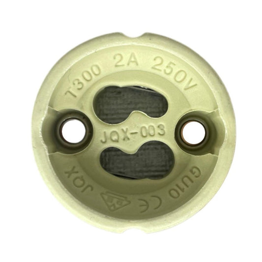 Attacco GU10 in Ceramica per Faretto LED 250V 4A T300 - Mondo LED