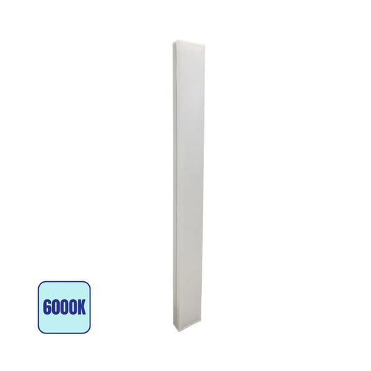 Plafoniera Prolungabile IP20 100cm 60W Luce Fredda 6000k