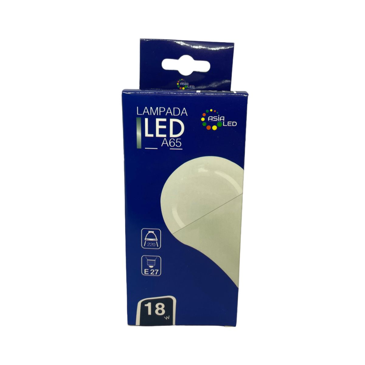 Lampadina LED E27 18w | A65 SMD Luce Fredda 6000k - Alta Luminosità