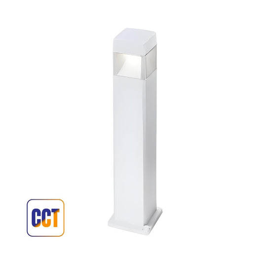 Palo da Terra Esterno 7w CCT da Giardino (Elisa 800) Bianco 80cm IP55 - Fumagalli