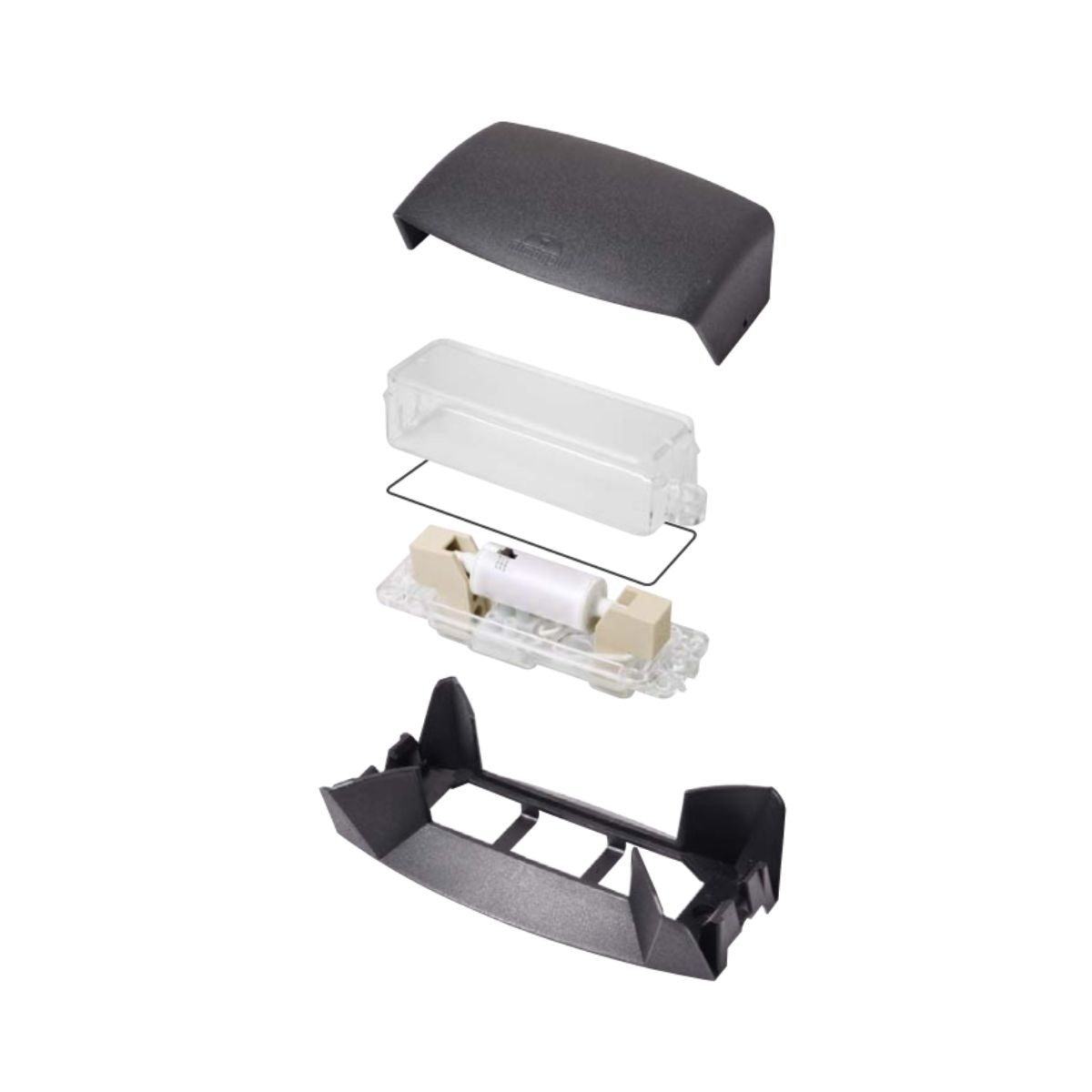 Applique da Parete 7.5w CCT Nero da Esterno (Abram 190) IP55 - Fumagalli