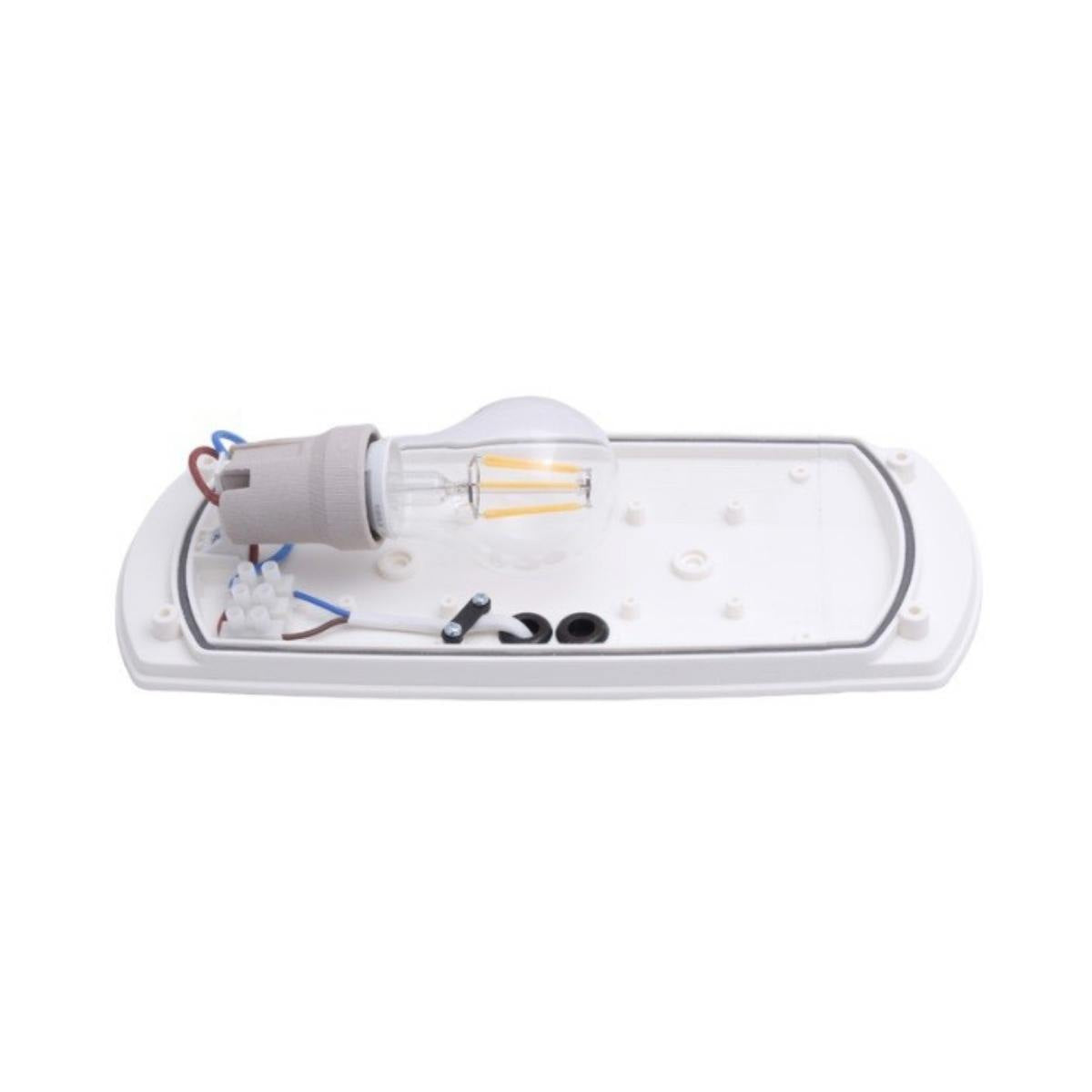 Applique Lampada CCT da Parete Nero (Francy) 8,5w IP66 - Fumagalli