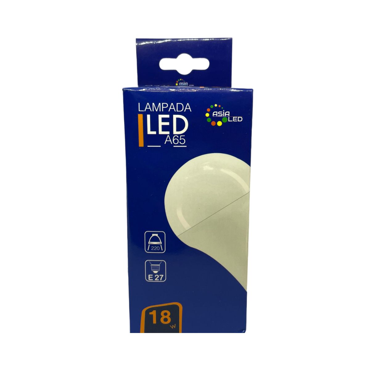 Lampadina LED E27 18w | A65 SMD Luce Calda 3000k - Alta Luminosità