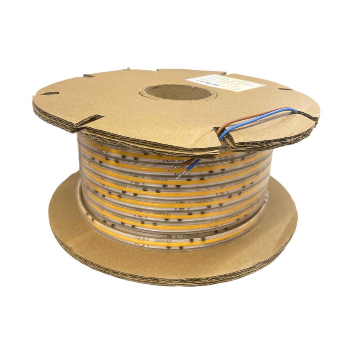 Strip LED COB 220V 16W/Mt 840Lm/W IP67 - Luce Calda 2700K - Olizon