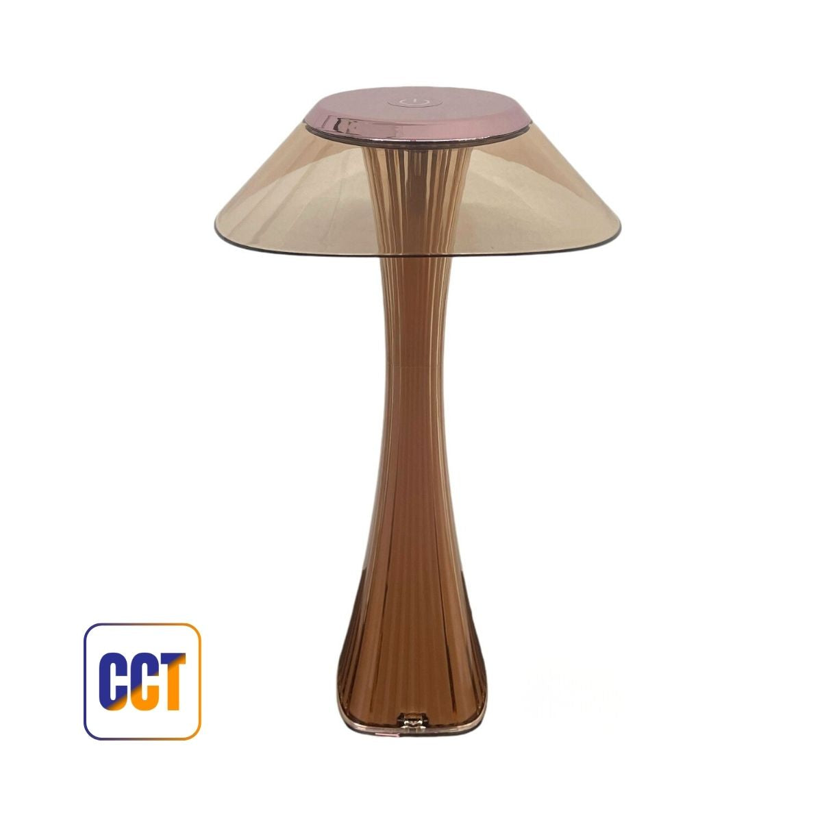 Lampada da Tavolo Rame/Rosé Ricaricabile - Dimmerabile CCT (3000k-4000k-6000k)