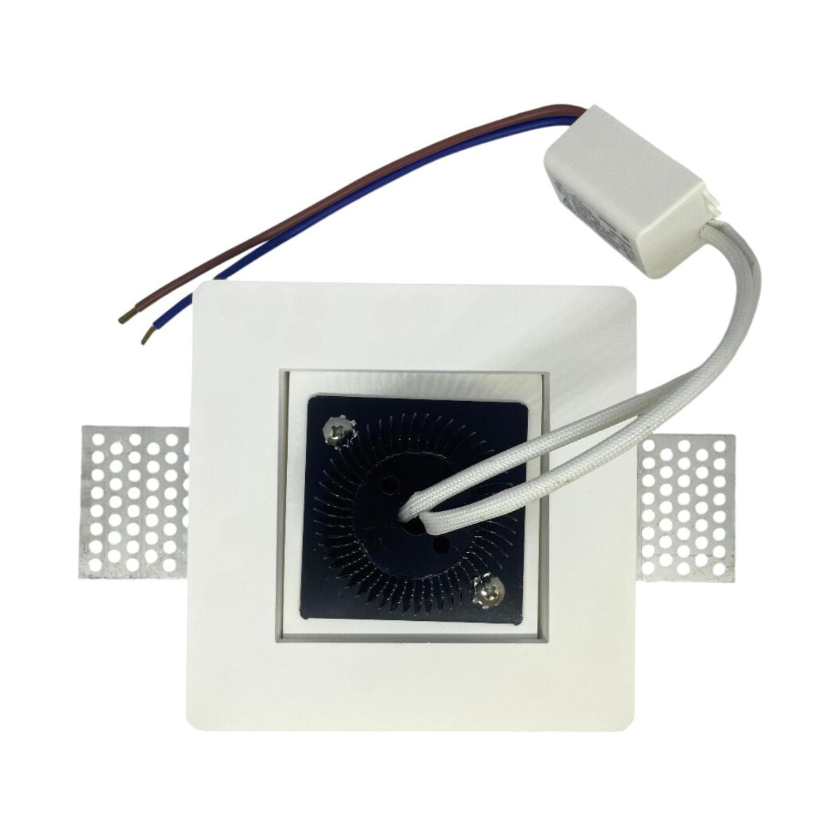 Faretto in Gesso LED 3w-Luce Naturale  4000k 120mm - Foro Rotondo - Mondo LED