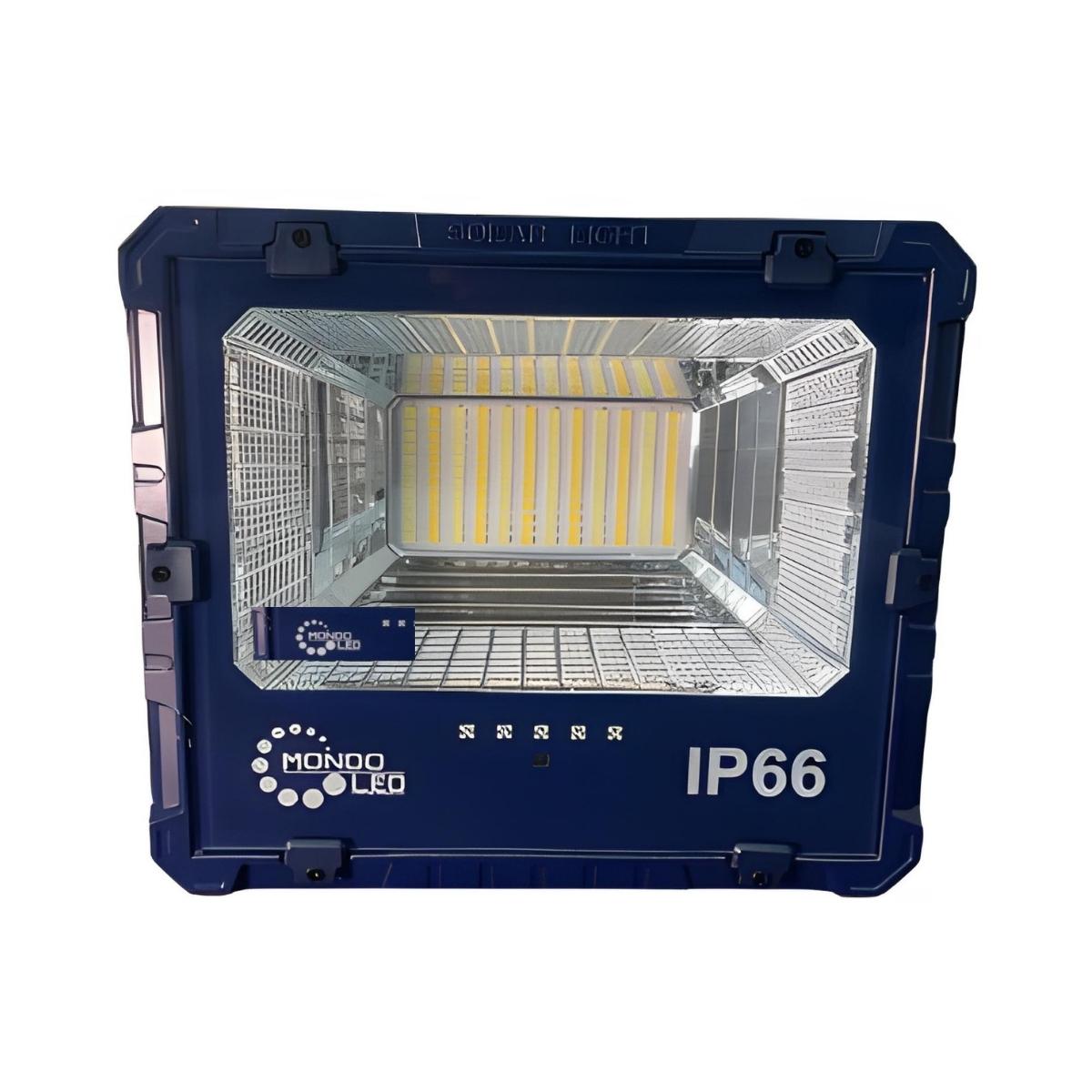 Faro Esterno LED 300w con Pannello Solare + Telecomando CCT
