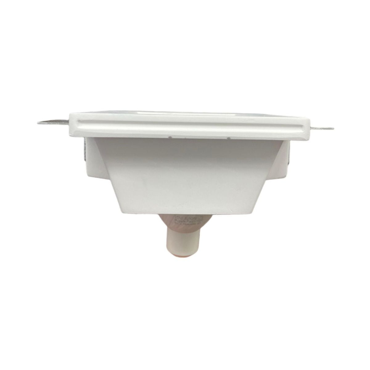 Portafaretto In Gesso Da Incasso Quadrato Interno Conico GU10 120x120x45 mm Mondo Led