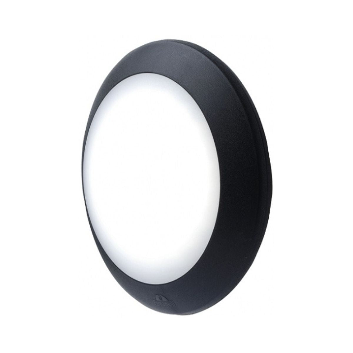 Plafoniera LED E27 IP66 (Berta) Opale - Fumagalli - Nero