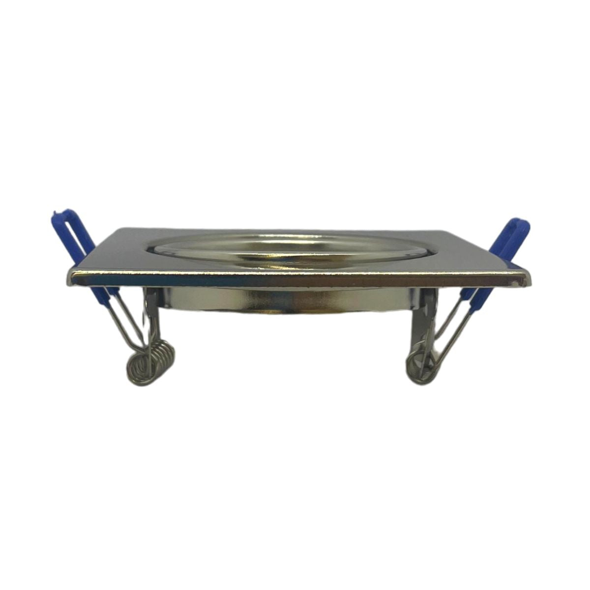 Portafaretto GU10 MR16 Nickel Satinato - Quadrato Orientabile-Asia LED