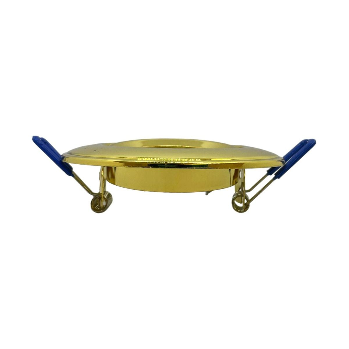 Portafaretto GU10 Rotondo – 86mm x 86mm | Diametro 75mm Colore ORO LUCIDO-Asia LED