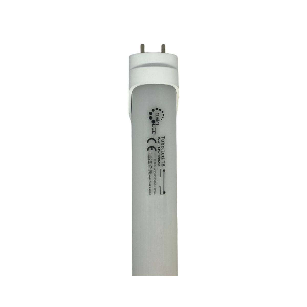 Tubo LED T8 14w Alimentazione Bilaterale Cover Opaca 90 cm - Luce Naturale 4000k
