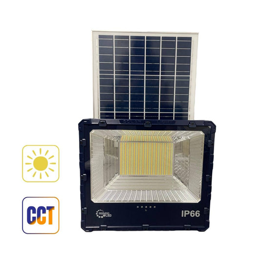 Faro Esterno LED 850w con Pannello Solare + Telecomando CCT
