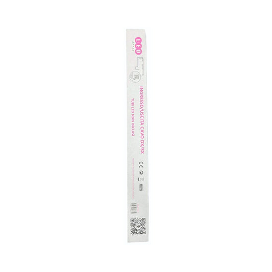 Plafoniera 120cm Per 2 Tubi Aimentazione 1 Lato