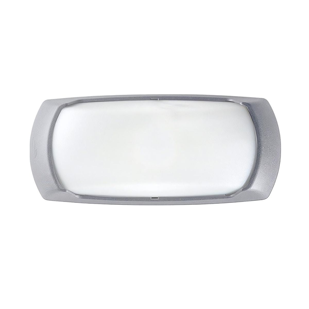 Applique Lampada da Parete Grigia (Francy Op) Attacco E27 IP66 - Fumagalli