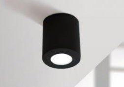 Applique da Parete (Franca 90) 2l wall Nero GU10 2x3,5w CCT-Fumagalli
