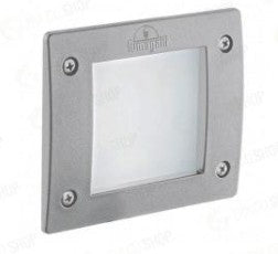 Segnapasso (Leti 100) square Grigio LED gx53 3w 4000k-Fumagalli