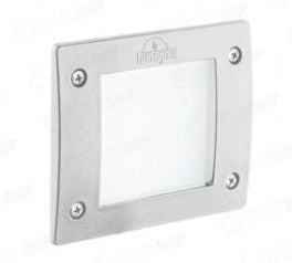 Segnapasso LED (Leti 100) square bianco opale LED gx53 3w 4000k-Fumagalli