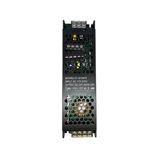 Trasformatore 480W 24V 15A per Strip LED - Mondo LED