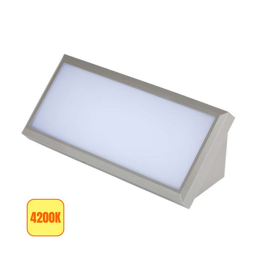 12W LED Landscape Outdoor Soft Light-Medium 4200K Grey Body IP65