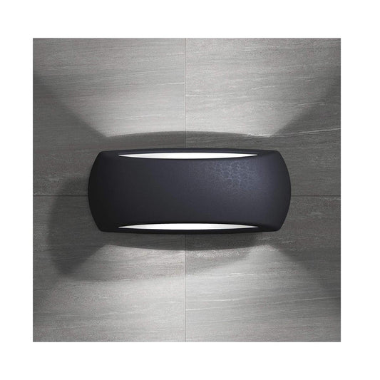 Applique Lampada CCT da Parete Nero (Francy) 8,5w IP66 - Fumagalli