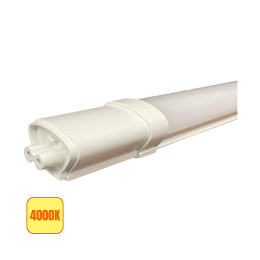 Tubo LED Prismatico Plafoniera Non Giuntabile 45w 150cm IP65 - Luce Naturale 4000k