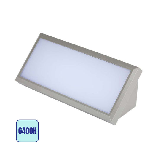 12W LED Landscape Outdoor Soft Light-Medium 6500K Grey Body IP65