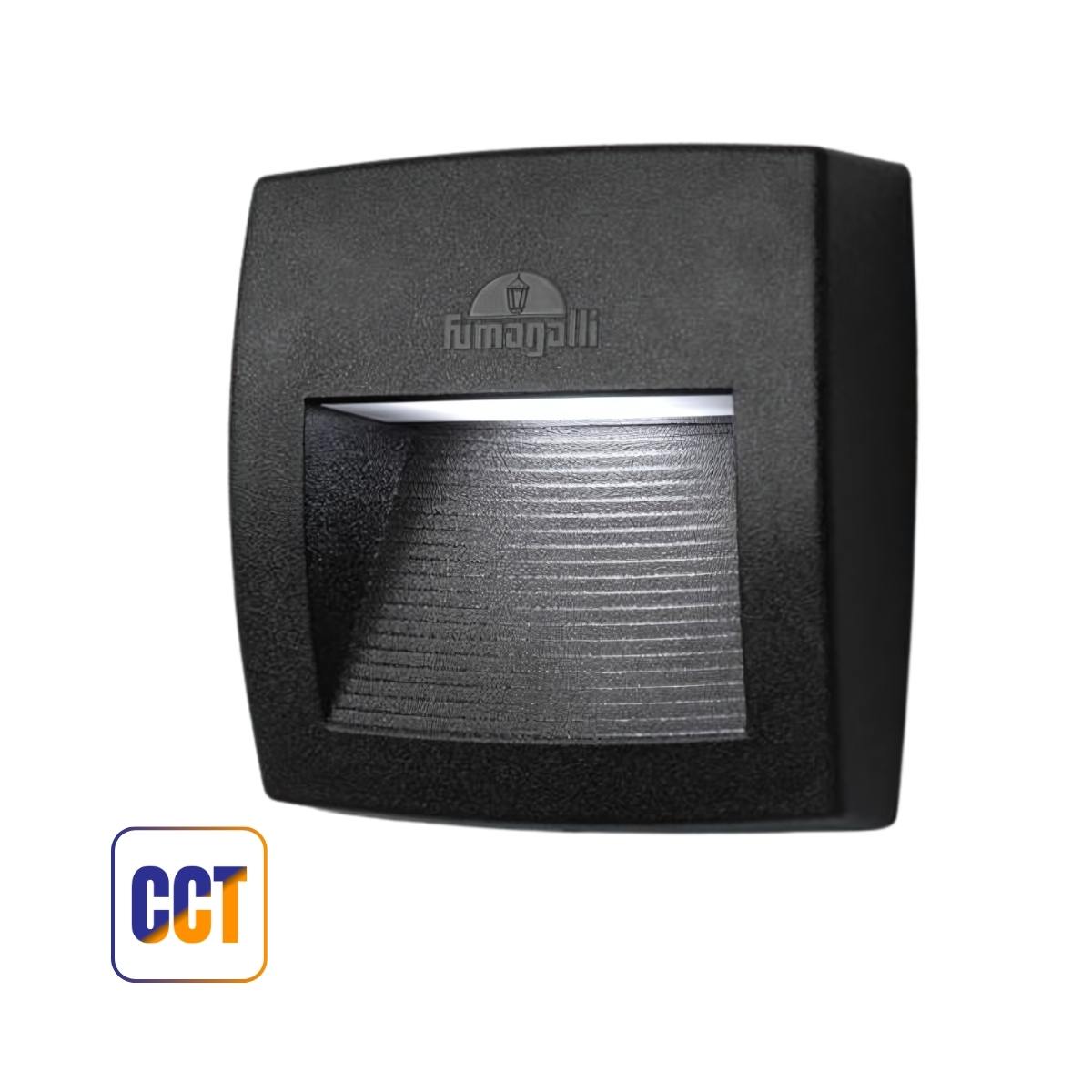 Segnapasso LED R7s CCT 3.5w IP55 (Lorenza 150) Fumagalli - Nero