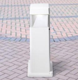 Palo da Terra (Elisa 500) Bianco 10w CCT-Fumagalli