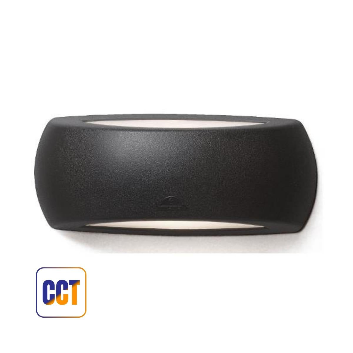Applique Lampada CCT da Parete Nero (Francy) 8,5w IP66 - Fumagalli