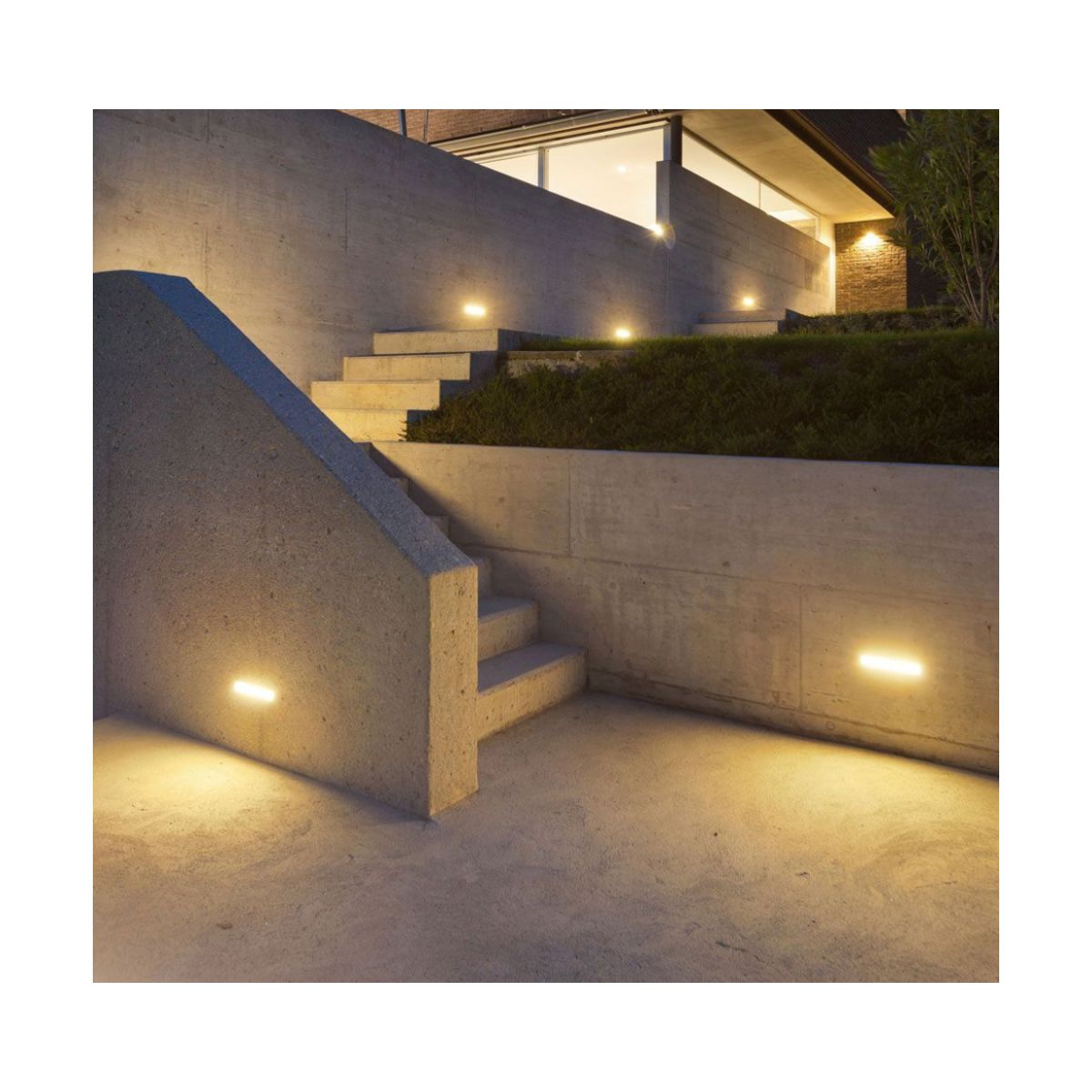 20W LED Landscape Outdoor Soft Light-Large 3000K Grey Body IP65