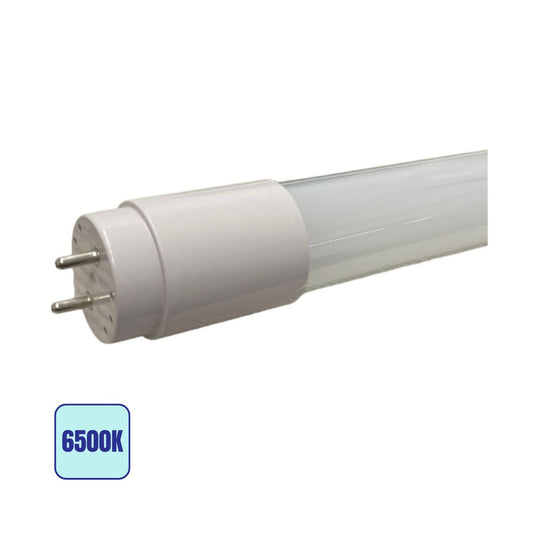 Tubo LED T8 12w 60cm in vetro | Alimentazione Bilaterale - 6500k Luce Fredda
