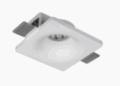 Portafaretto In Gesso Da Incasso Quadrato Interno Conico GU10 120x120x45 mm Mondo Led