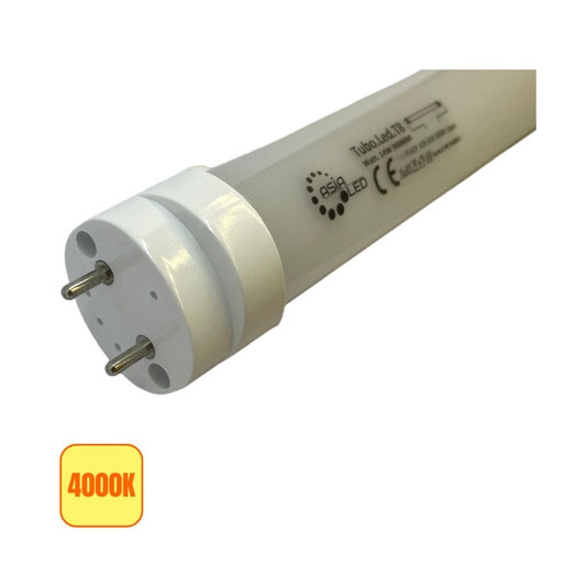 Tubo LED T8 14w Alimentazione Bilaterale Cover Opaca 90 cm - Luce Naturale 4000k