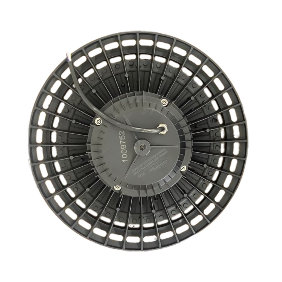 Lampada Industriale UFO NERO 50w 4000k Luce Naturale