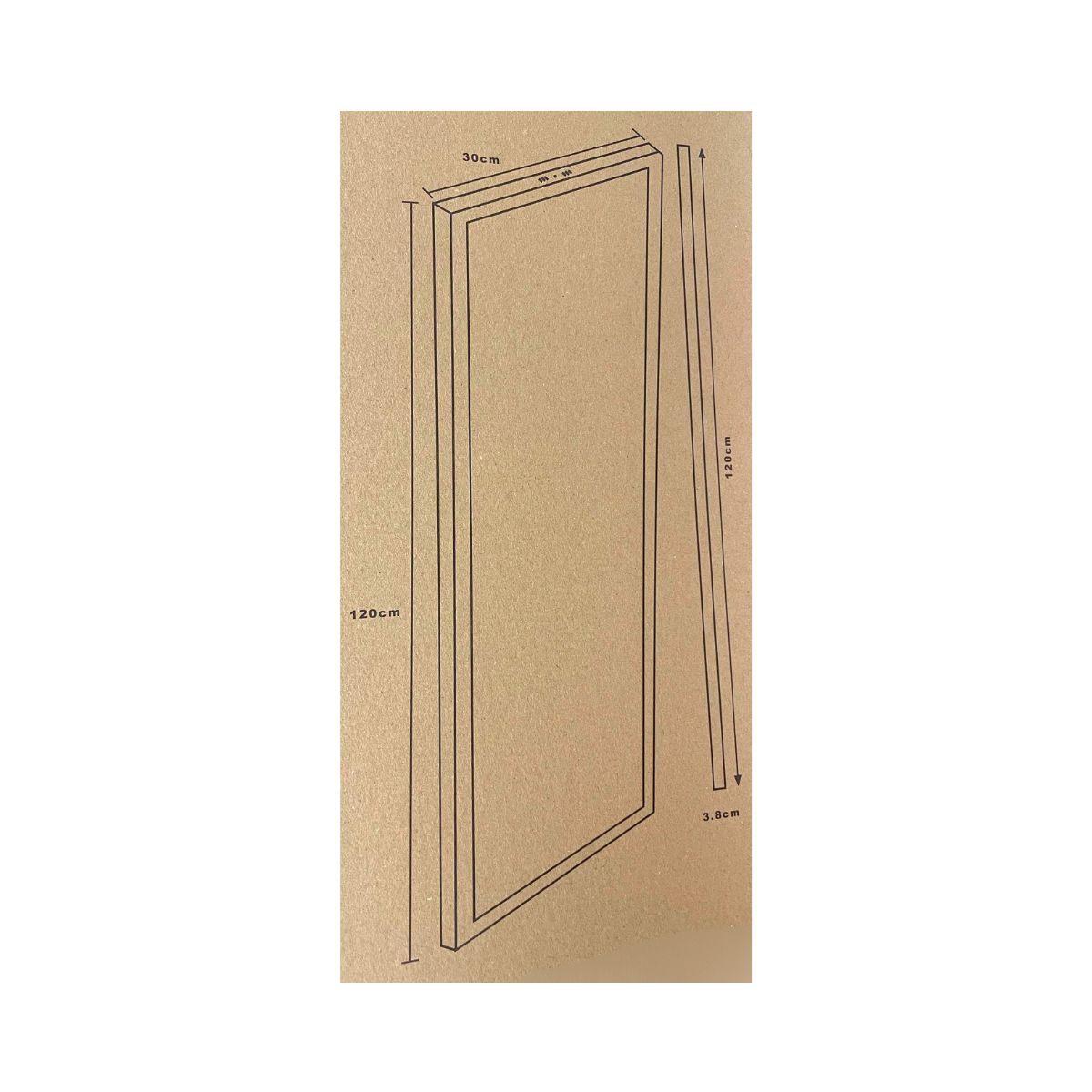 Plafoniera 60w 30x120 | 6500k - Mondo Led