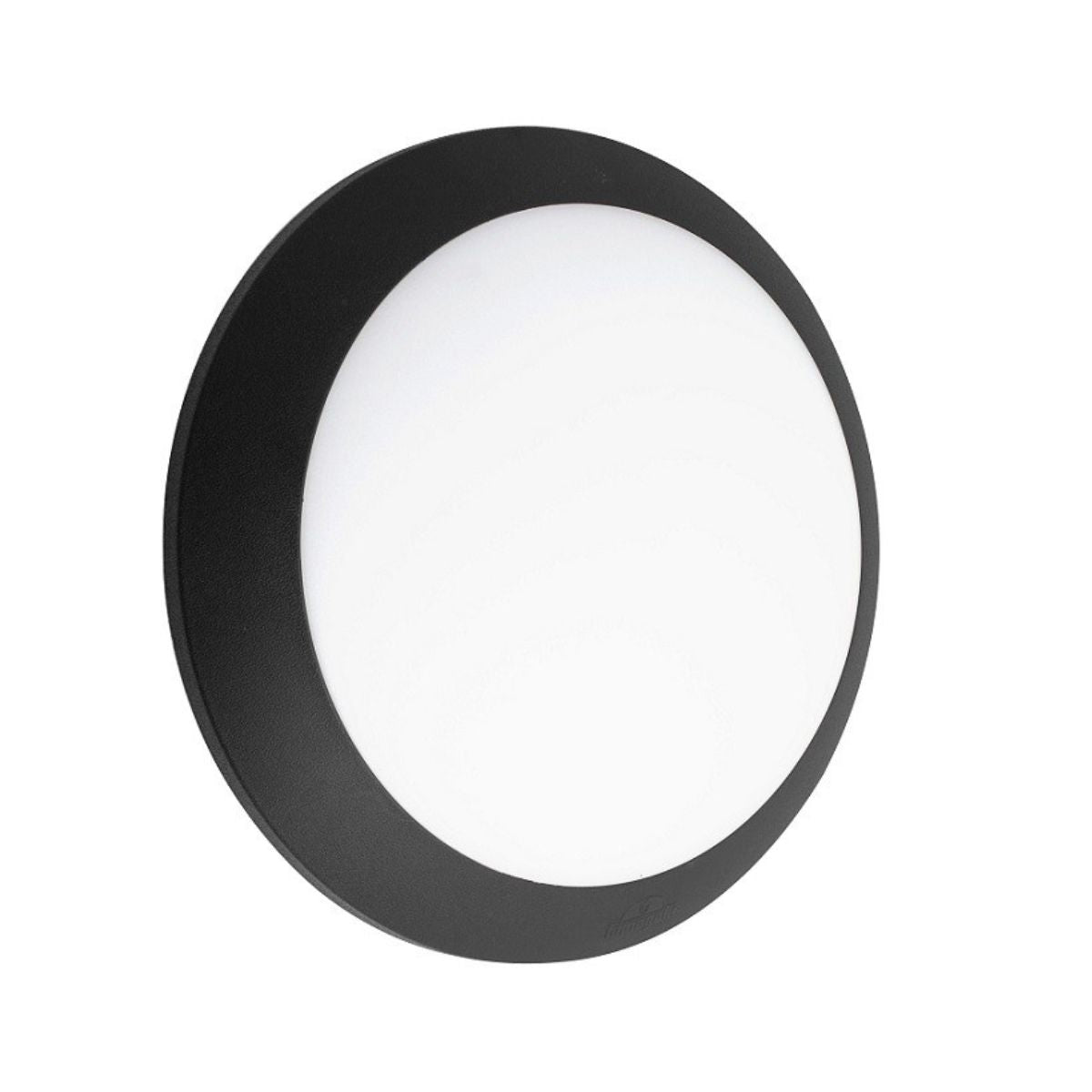 Plafoniera LED E27 IP66 (Berta) Opale - Fumagalli - Nero