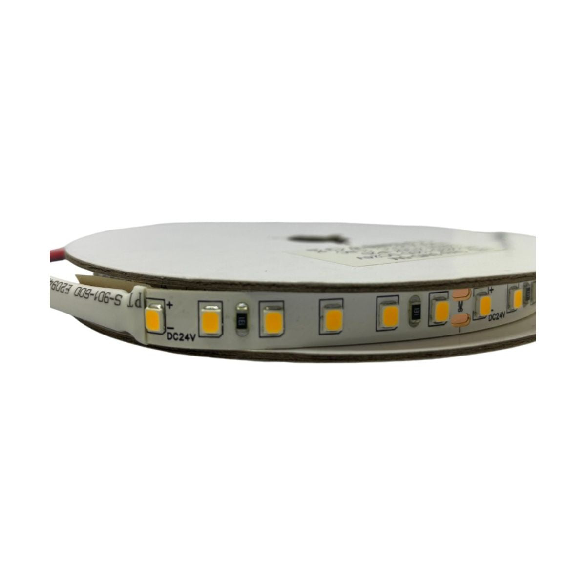 Striscia LED SMD 24V 12W/Mt 140Lm/W 5Mt IP20 - Luce Fredda 5700K - Olizon